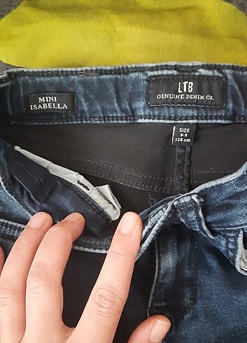 Ltb kiz cocuk kot pantolon jeans