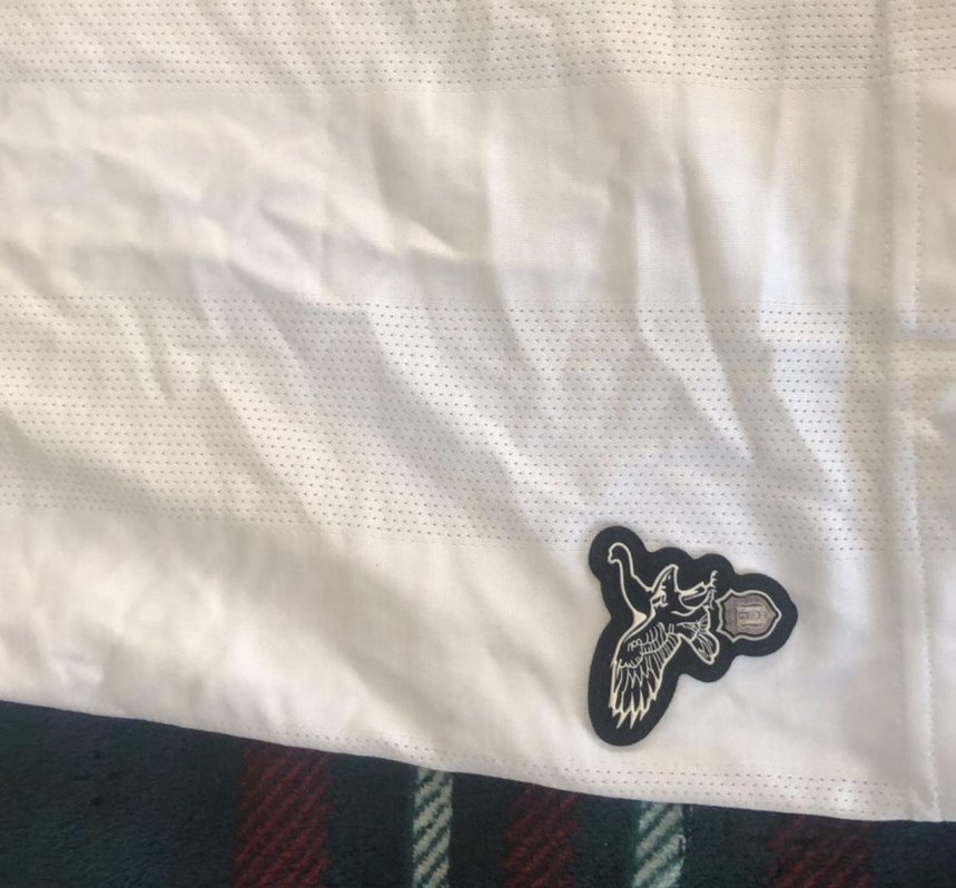 Beyaz Baskılı Erkek Kısa Kollu orjinal beşiktaş forması - Görsel 2