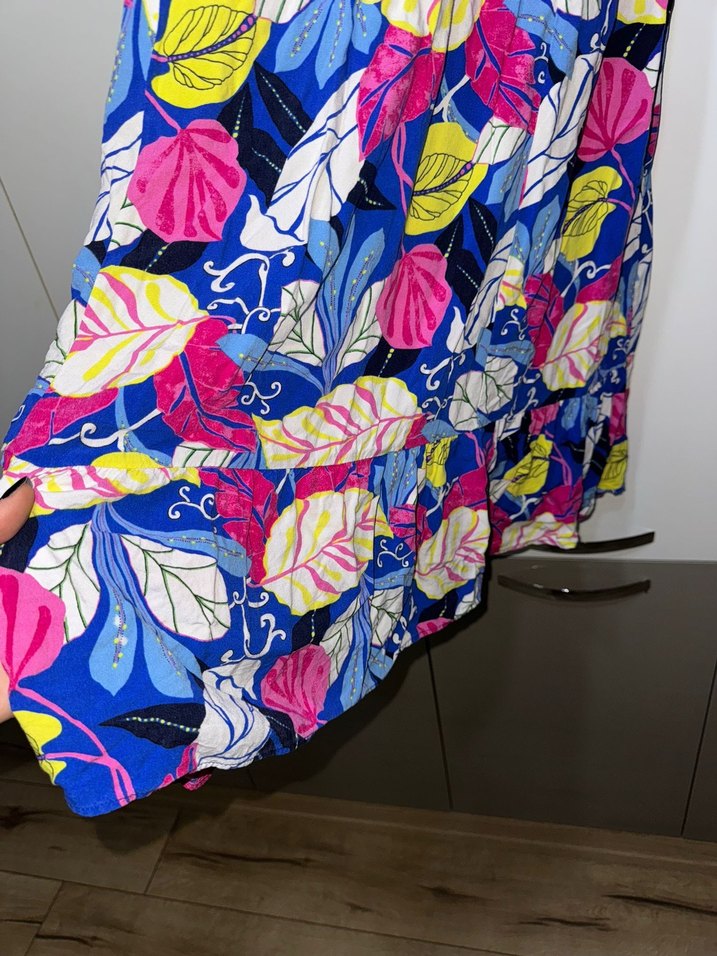 Renkli Bohem Salaş Uzun Pantolon - Görsel 3