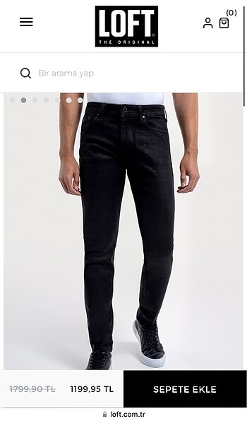 Slim fit orjinal jean