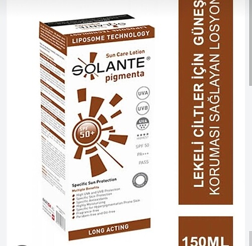 Solante Güneş Kremi