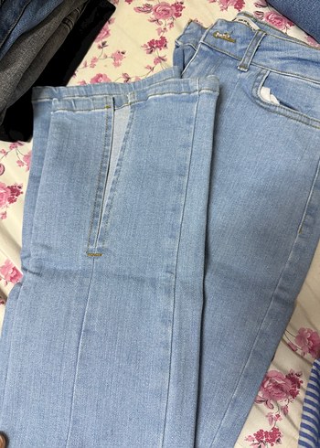 Mavi Normal Boy Kadın Denim Pantolon
