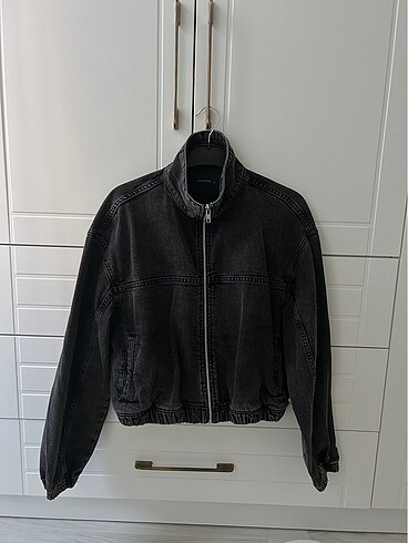 Crop ceket
