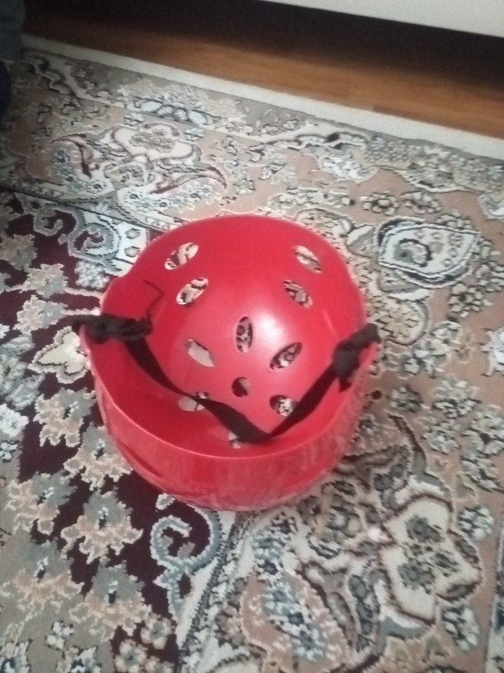 Kırmızı Yılan Desenli Motosiklet Kaskı - Görsel 2