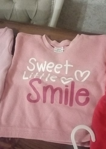 Pembe Bebek Kız Kısa Kollu Baskılı Takım - Görsel 3