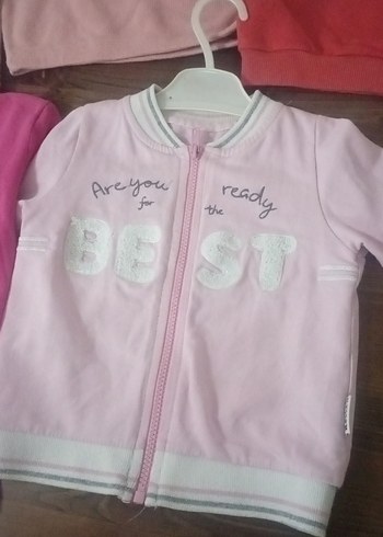 Pembe Bebek Kız Kısa Kollu Baskılı Takım - Görsel 4