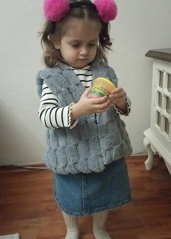 peluş yelek - Görsel 2