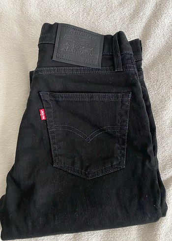 Levis Siyah Denim Jean