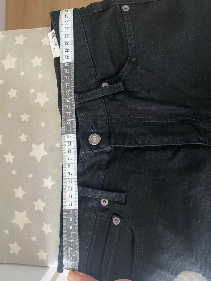 Levis Siyah Denim Jean — görsel 2/7