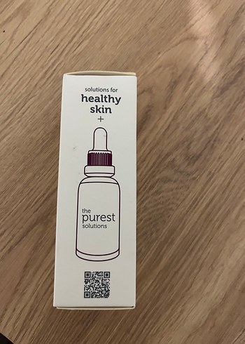 The Purest Solutions Cilt Bakım Serumu