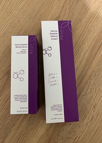 Derma Peptid Retinol Serum + Krem