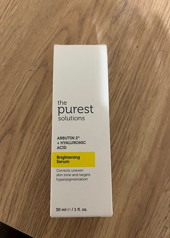 Arbutin ve Hyaluronik Asitli Aydınlatıcı Serum 30 ml