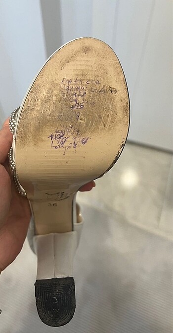 36 Beden Gelin ayakkabısı