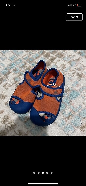 21 Beden Adidas Erkek Çocuk Sandalet