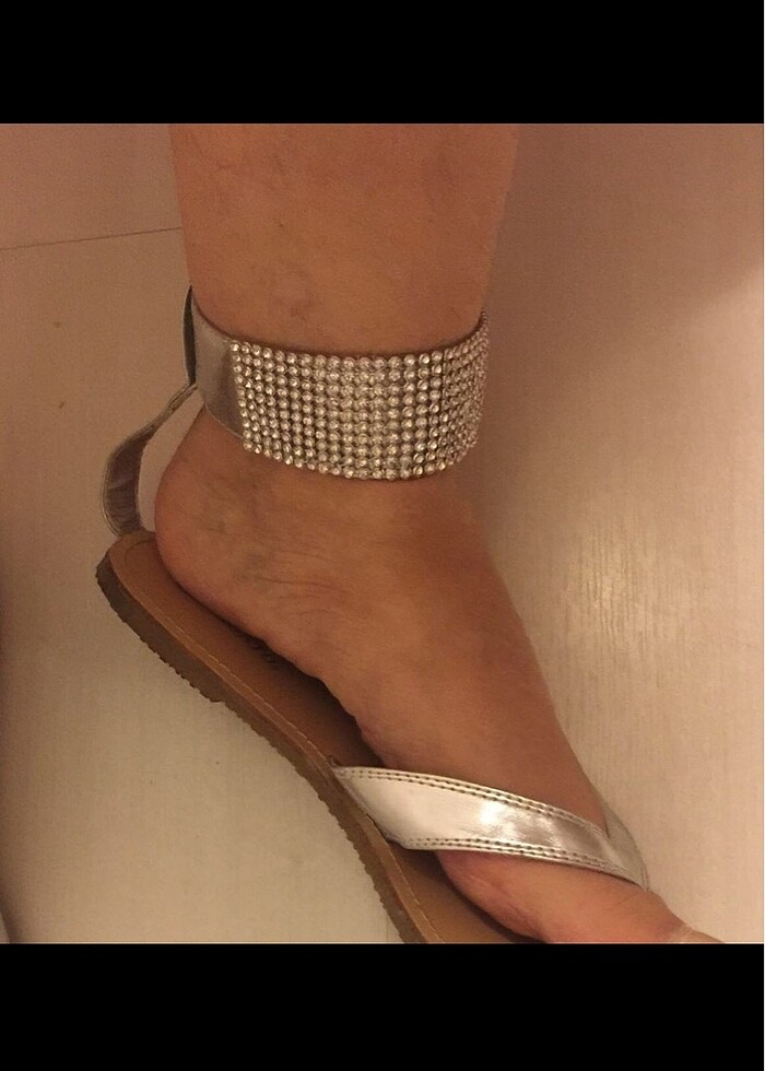 Gümüş rengi taşlı günlük - Görsel 3