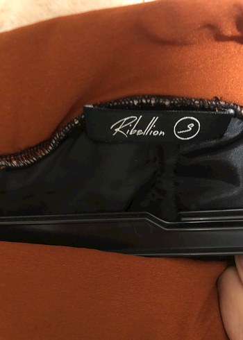 Kahverengi Kemerli Mini Etek - Görsel 2