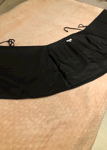 Drapeli Siyah Mini Etek - Görsel 5