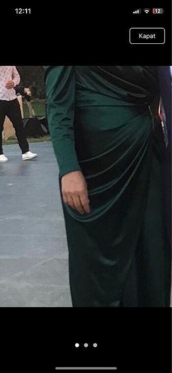 Diğer Zümrüt yeşili abiye