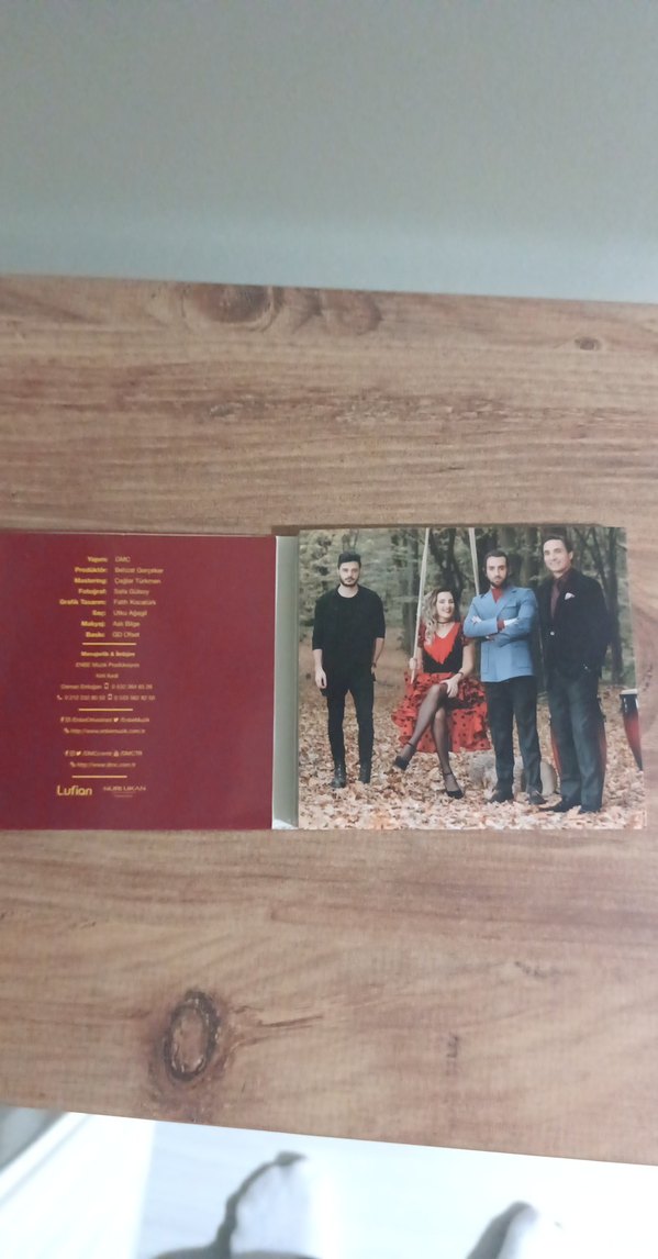 Behzat Gerçeker & ENBE Orkestrası Albümü 2015 Yılına Ait Bir CD - Görsel 2