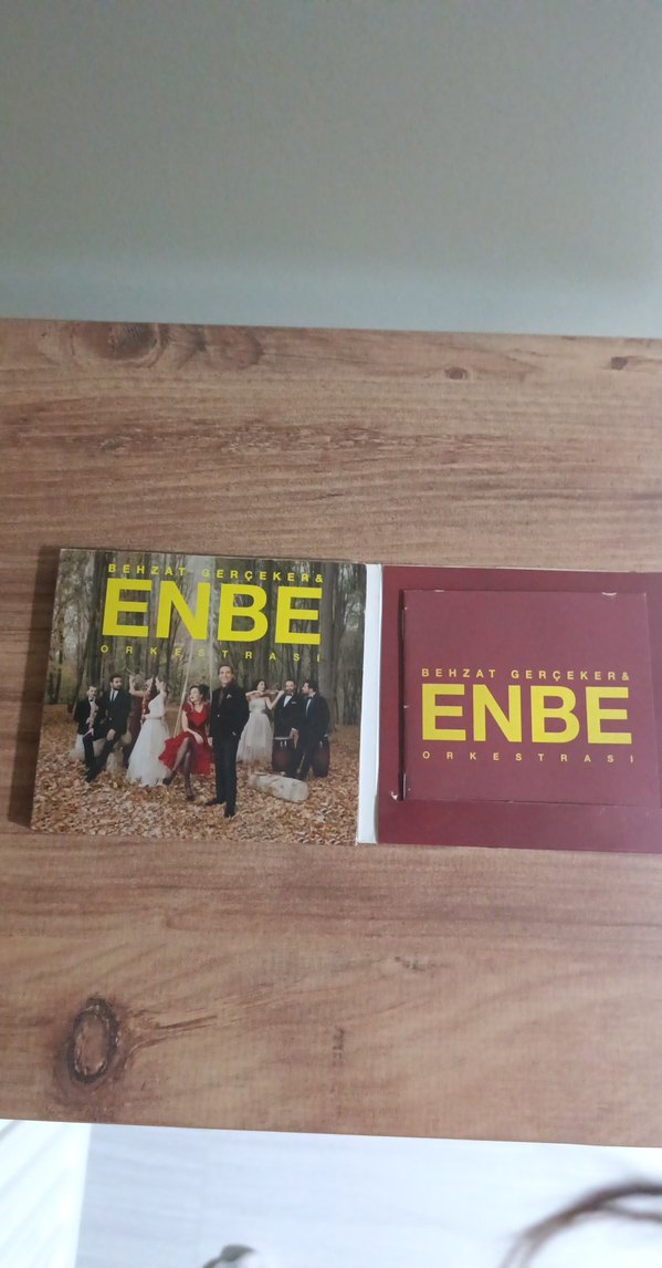 Behzat Gerçeker & ENBE Orkestrası Albümü 2015 Yılına Ait Bir CD - Görsel 4