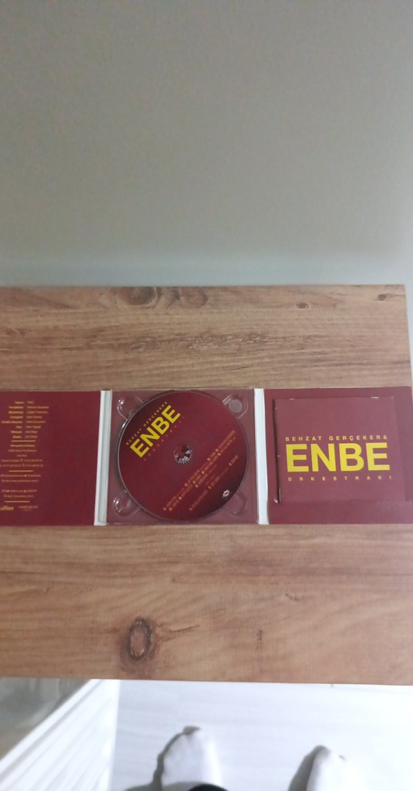 Behzat Gerçeker & ENBE Orkestrası Albümü 2015 Yılına Ait Bir CD - Görsel 3