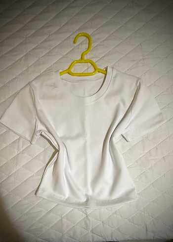 Basic kısa kollu tişört / crop top