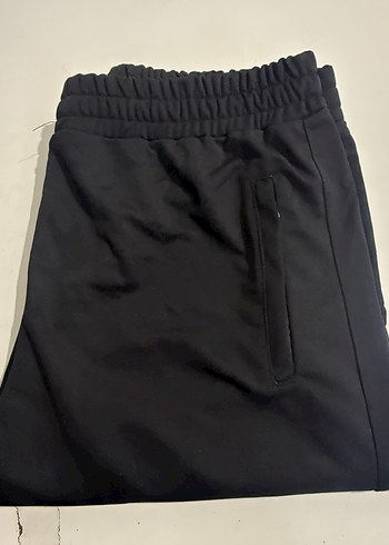 Siyah Fermuarlı Eşofman Altı - Görsel 4