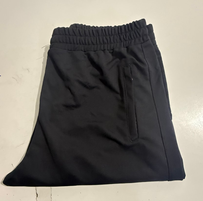 Siyah Fermuarlı Eşofman Altı - Görsel 4