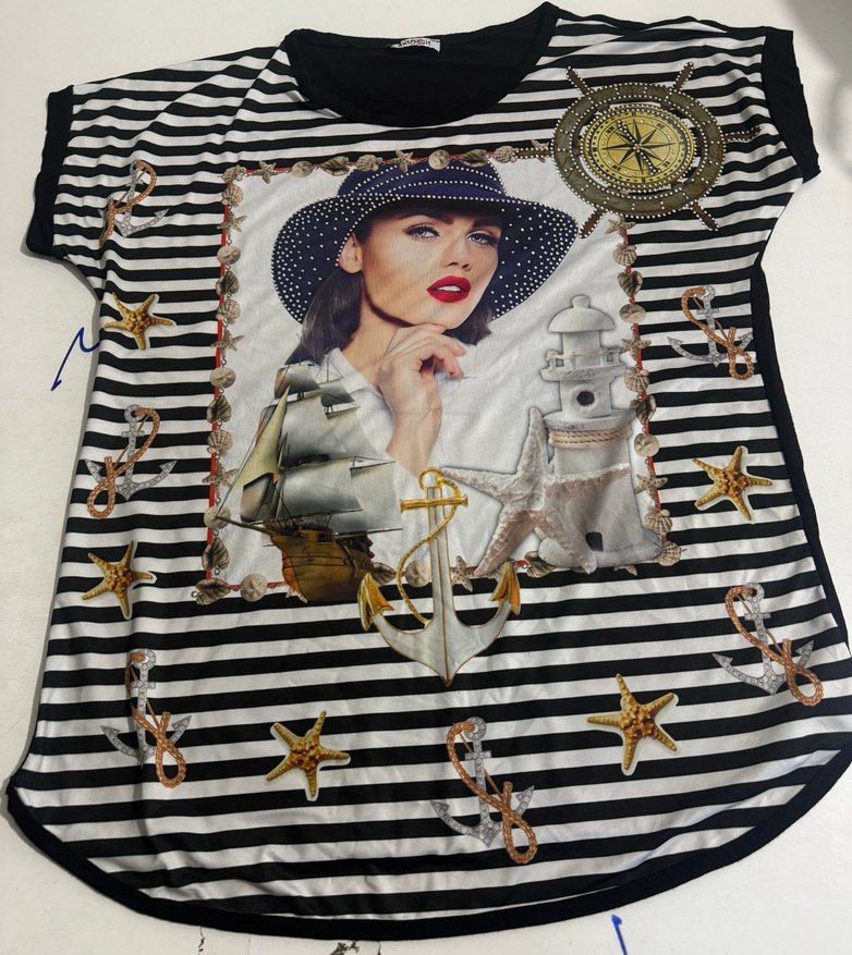 Baskılı bluz - Görsel 2