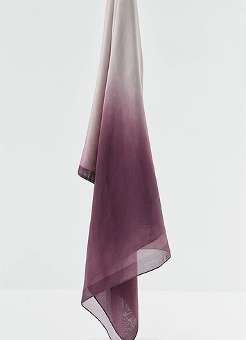 Beden mor Renk Meysscollection Ombre Desen Pamuk