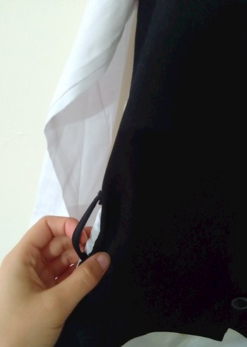 kadın süveterli gömlek - Görsel 3