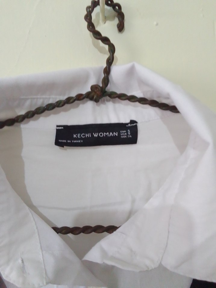 kadın süveterli gömlek - Görsel 5