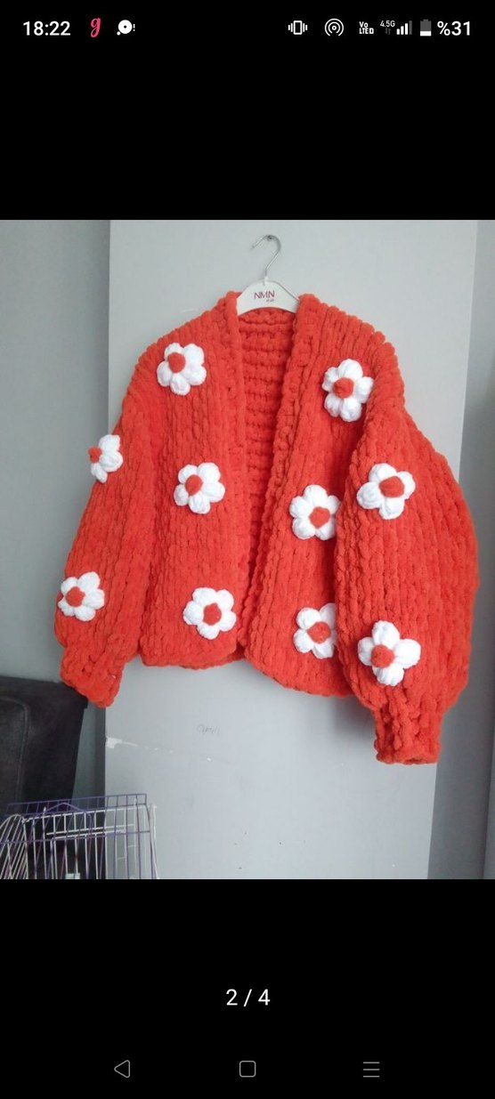 puffy hırka - Görsel 3