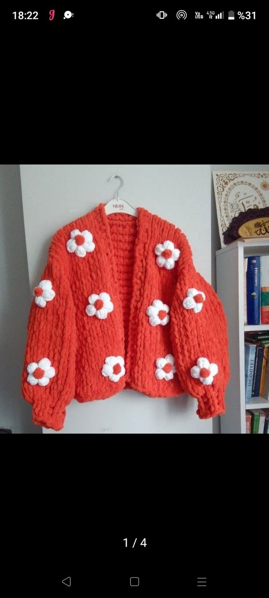 puffy hırka - Görsel 4