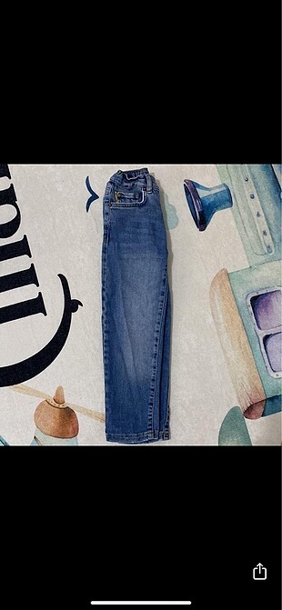6 Yaş Beden mavi Renk Zara jean