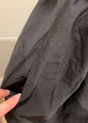 Siyah Uzun Drapeli Gotik Elbise - Görsel 5