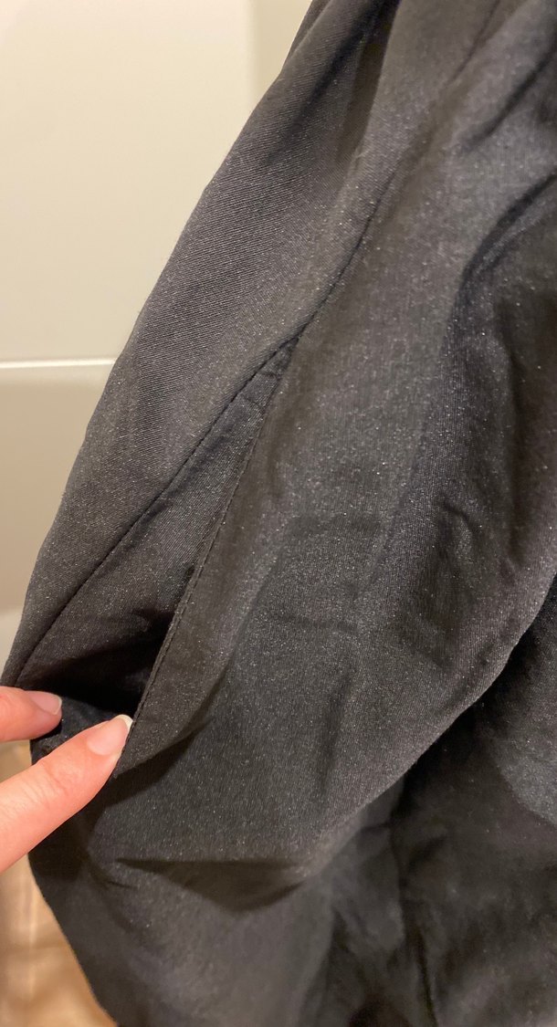 Siyah Uzun Drapeli Gotik Elbise - Görsel 5