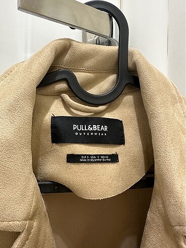 s Beden Pull&Bear süet ceket