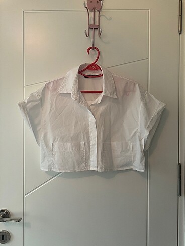 Orjinal zara crop gömlek xs beden
