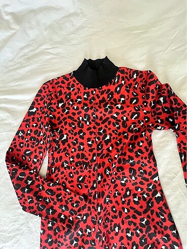 Zara ZARA LEOPAR ELBİSE