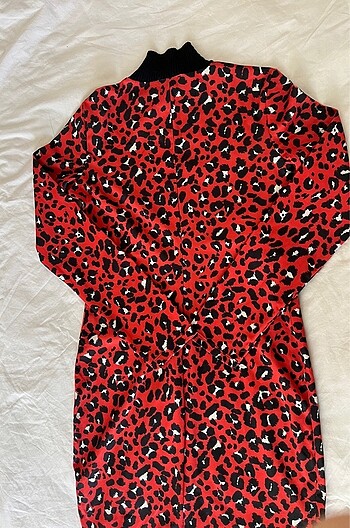 l Beden çeşitli Renk ZARA LEOPAR ELBİSE