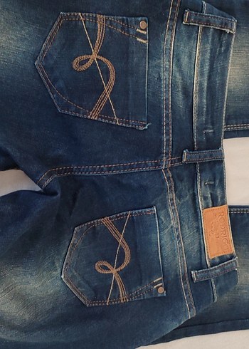 boru paça düşük bel pantolon - Görsel 2