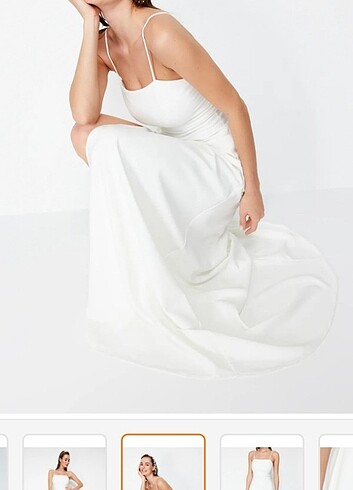 Bridal Dokuma Abiye Elbise 