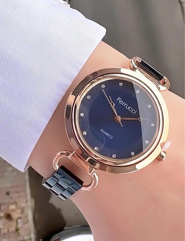 Ferrucci metal kol saati orijinal