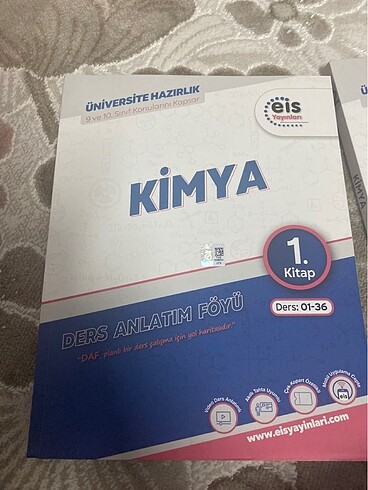 Eis yayınları kimya daf 1. Kitap