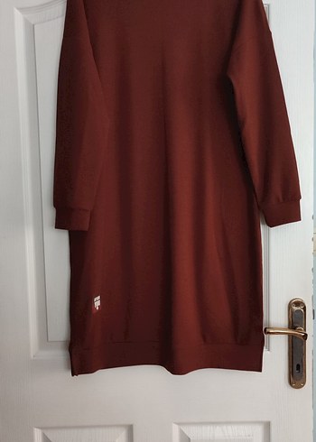 Diger Bordo Kadın Midi Sweatshirt