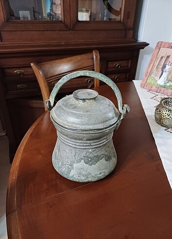 Bakır yoğurt bakraci