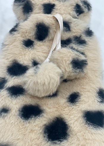 Bej Siyah Noktalı sıcak su torbası 72x12 cm - Görsel 2