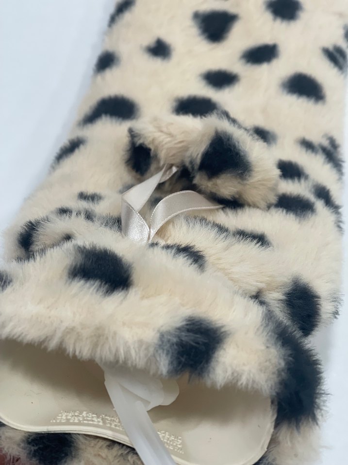 Bej Siyah Noktalı sıcak su torbası 72x12 cm - Görsel 3