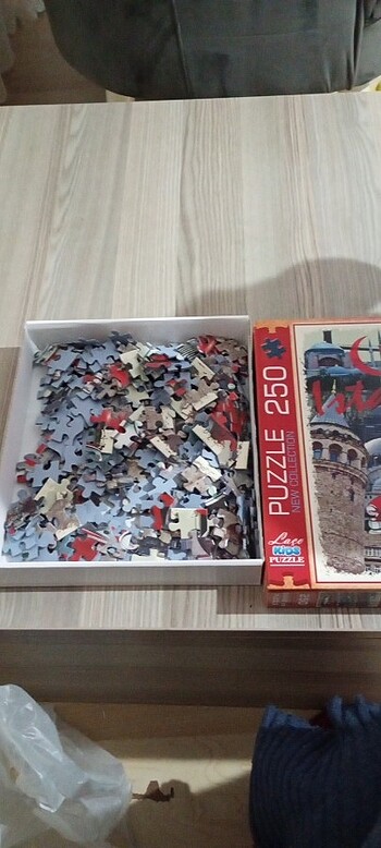  Beden 250 parça puzzle oyunu 